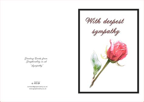 Sympathy Cards Printable